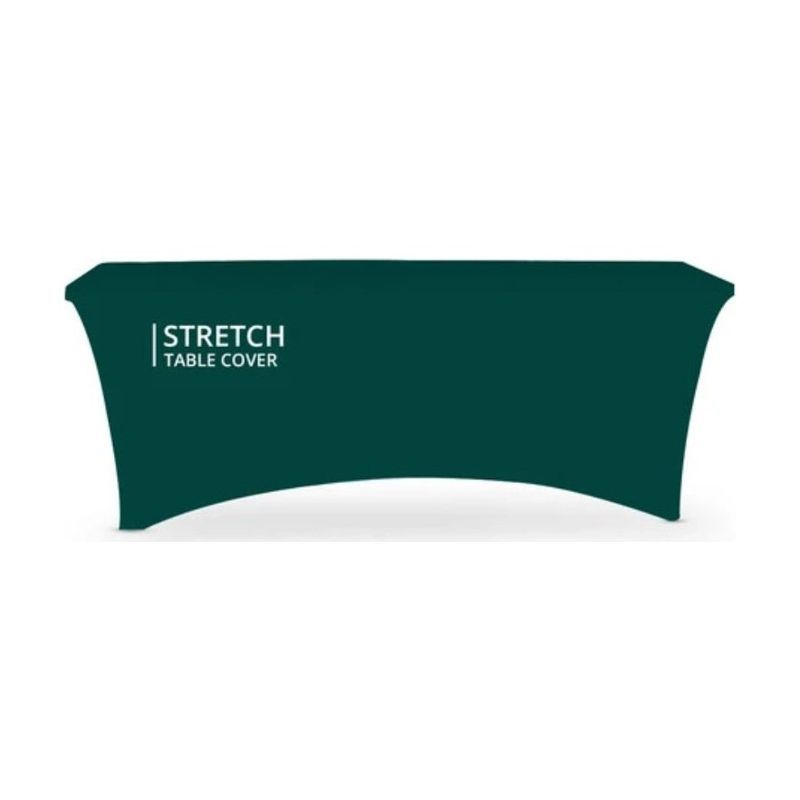 6 ft Stretch Table Cover with Zipper Back