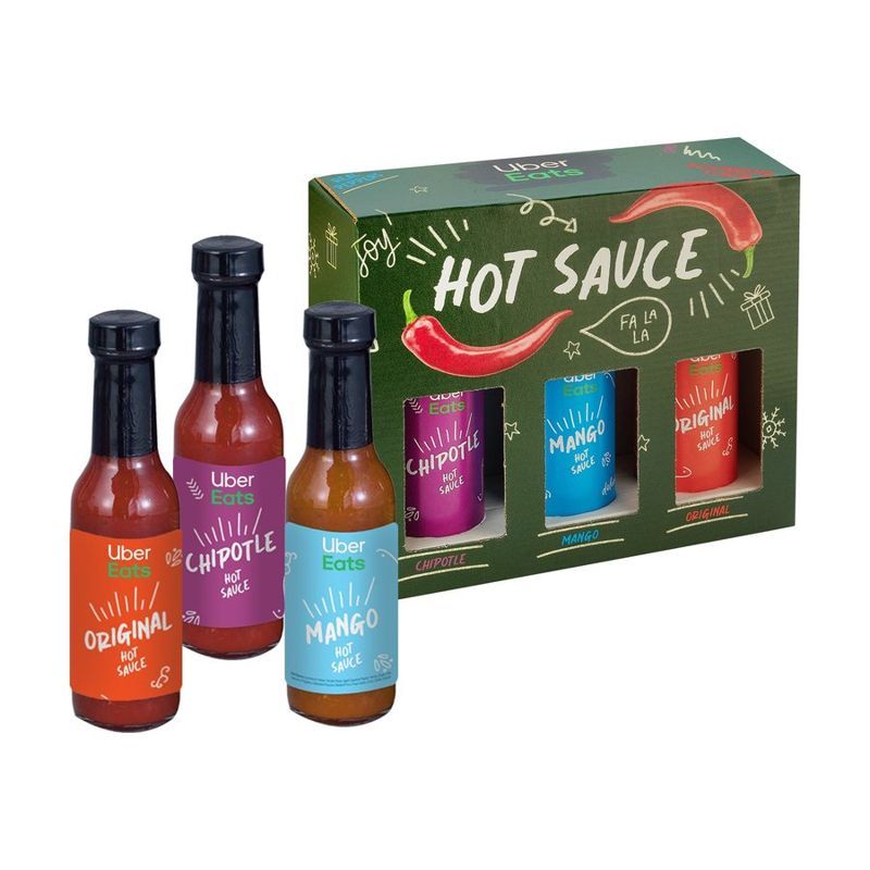 3 Piece Holiday Hot Sauce Gift Set