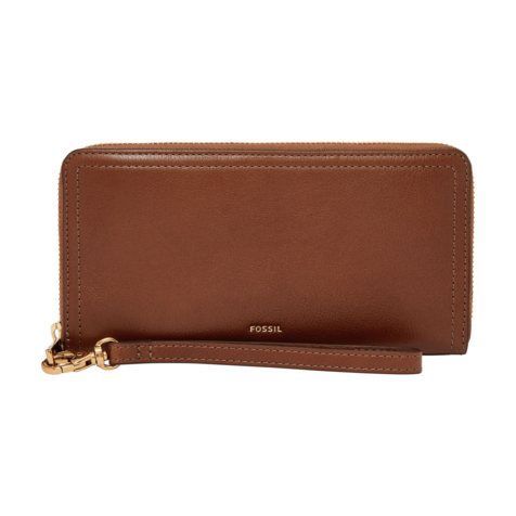 Fossil Logan RFID Zip Around Clutch