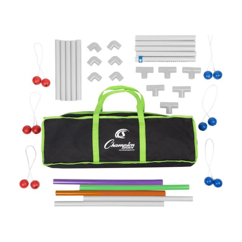 Ladder Ball Game Set, Black Frame
