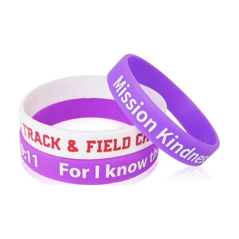 Custom Printed Silicone Wristband
