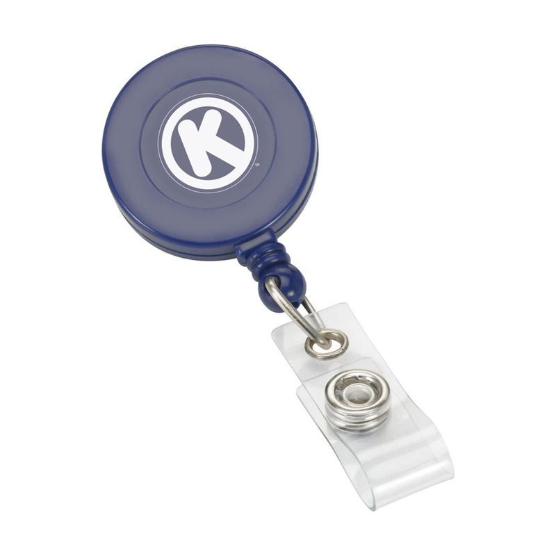 Retractable Badge Reel with Swivel Bulldog Clip