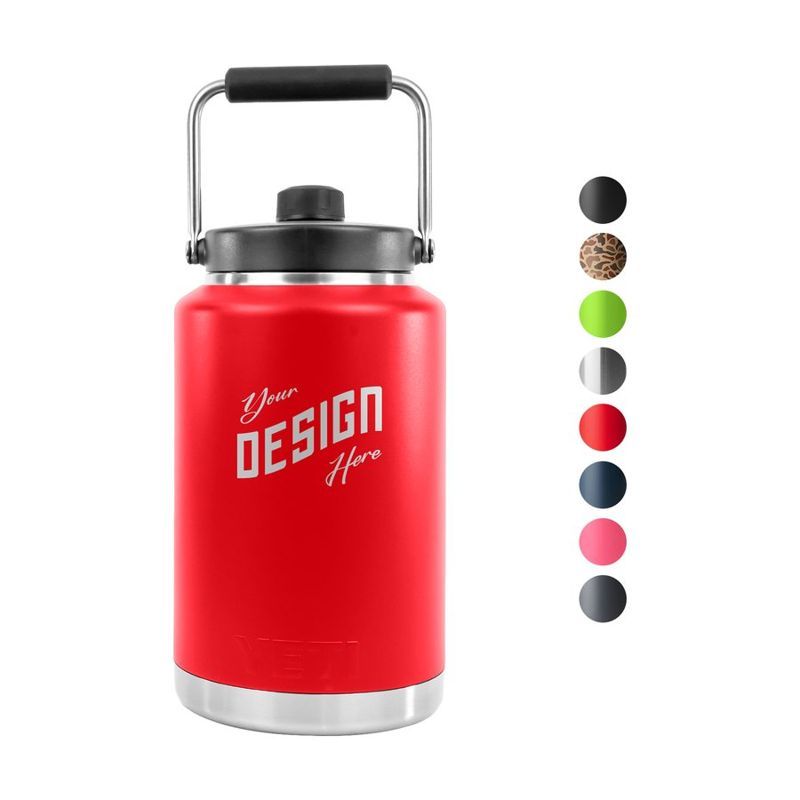 YETI Rambler One Gallon Stainless Insulated MagCap Water Jug