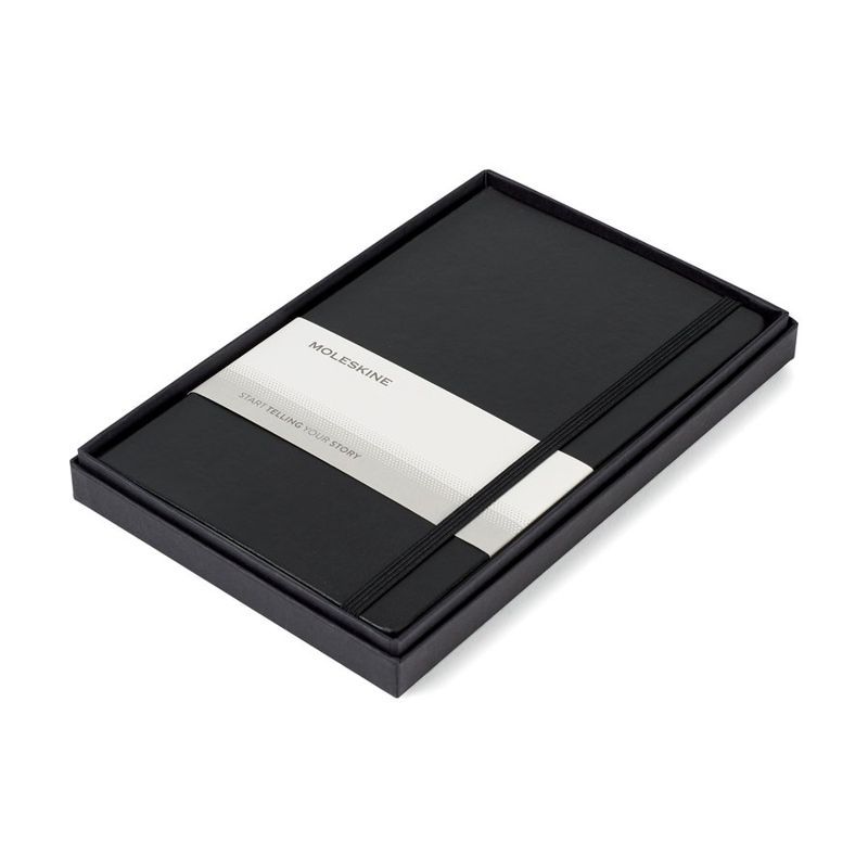 Moleskine Hard Cover Ruled Large Notebook Gift Set