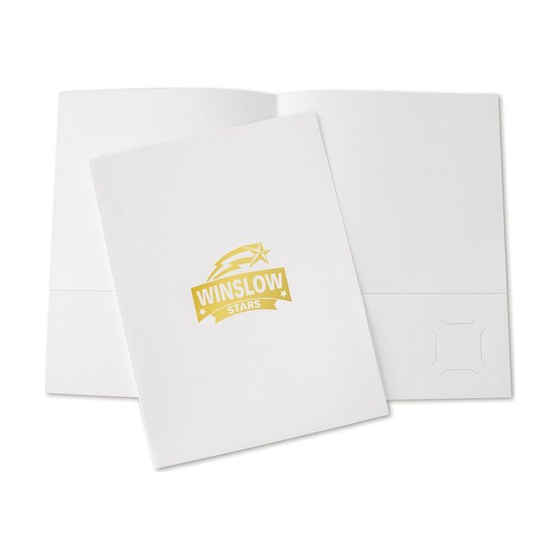 Budget Foil-Stamped Pocket Folder