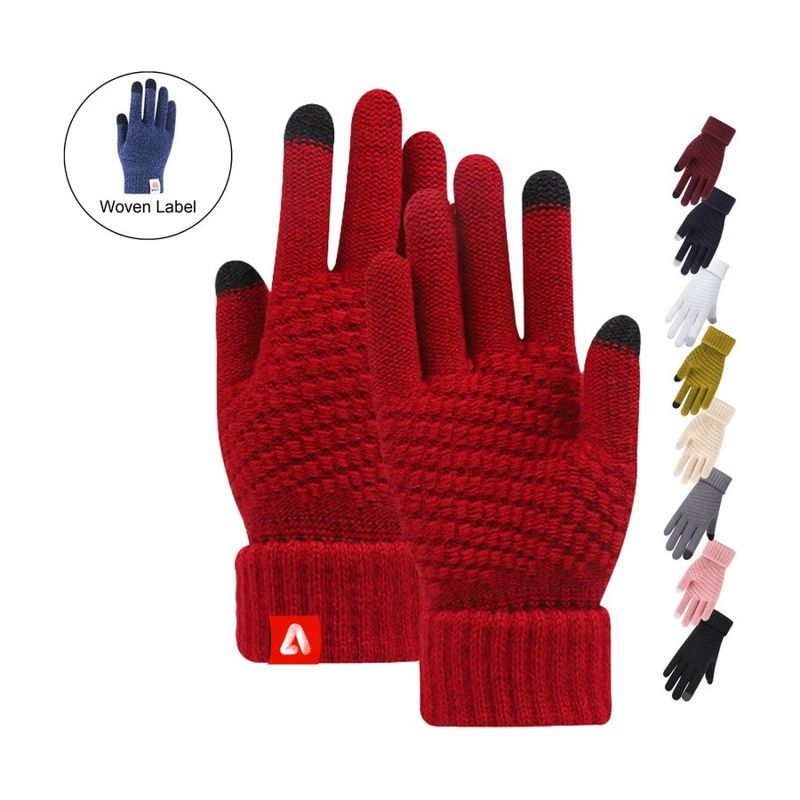 Women's Touchscreen Knit Gloves