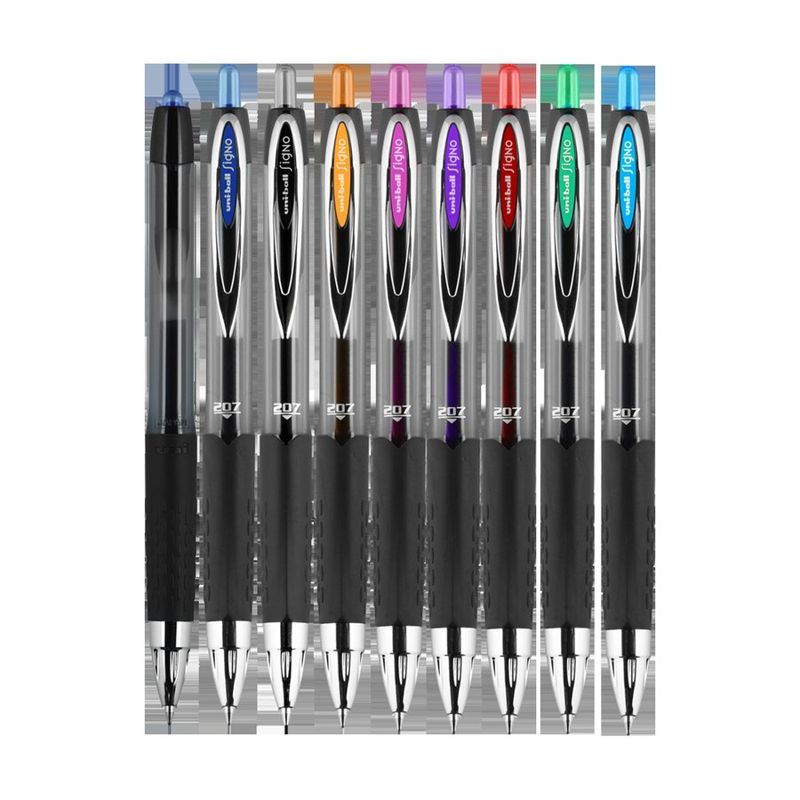 uni-ball 207 Gel Pen, Set of 24