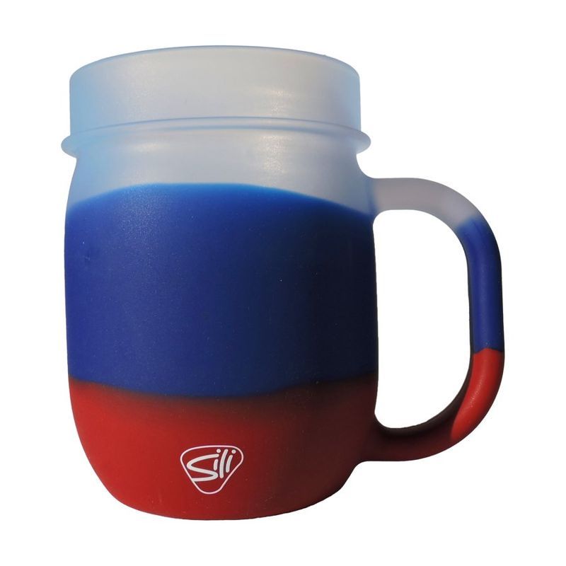 25 Oz Silicone Mason Jar Mug