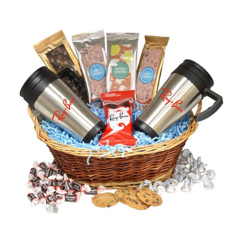 Mug Gift Basket with Pistachios