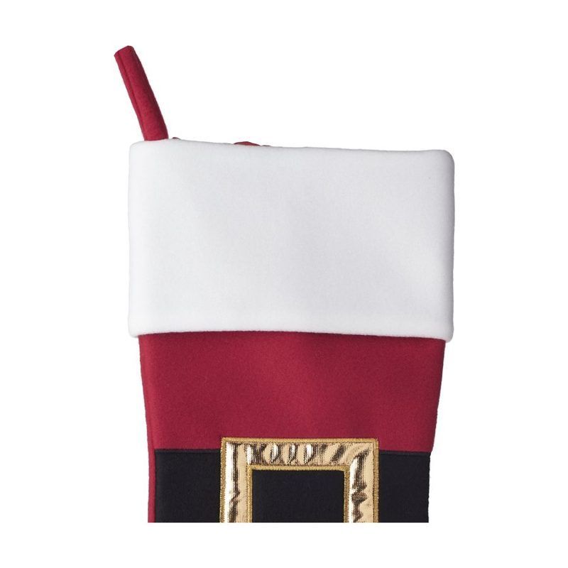 Santa Belt Christmas Stocking
