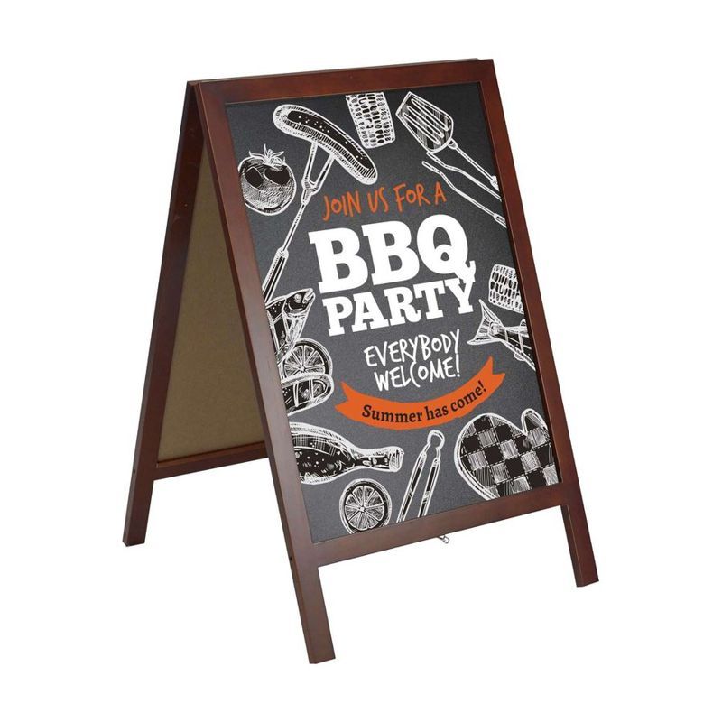 Menu Board Chalkboard A-Frame Kit