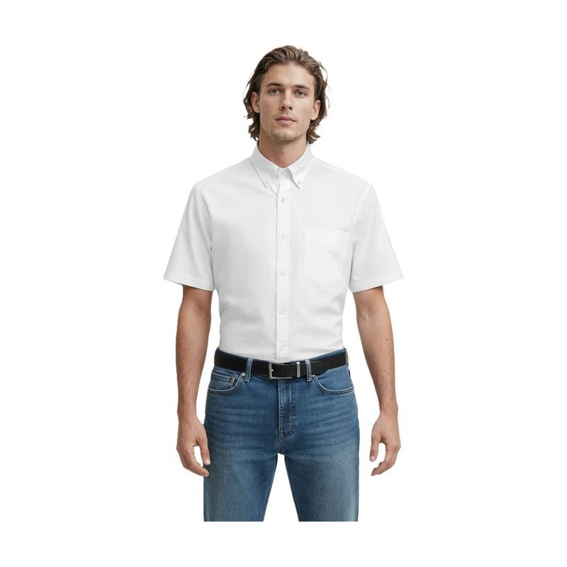 Men's Short Sleeve Oxford Shirt