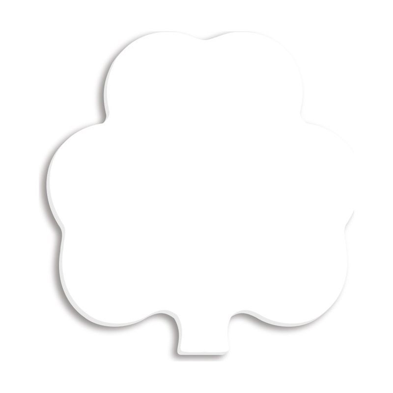 Die Cut Sticky Note Pad, 3 x 3, 50 Sheets