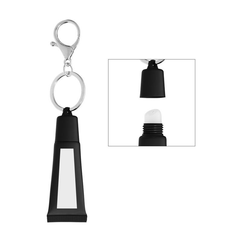 Squeeze Tube Lip Moisturizer with Key Ring