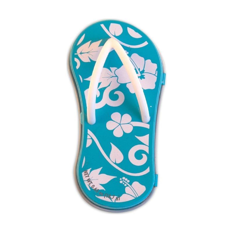 Hibiscus Blue Flip Flop Mint Tin