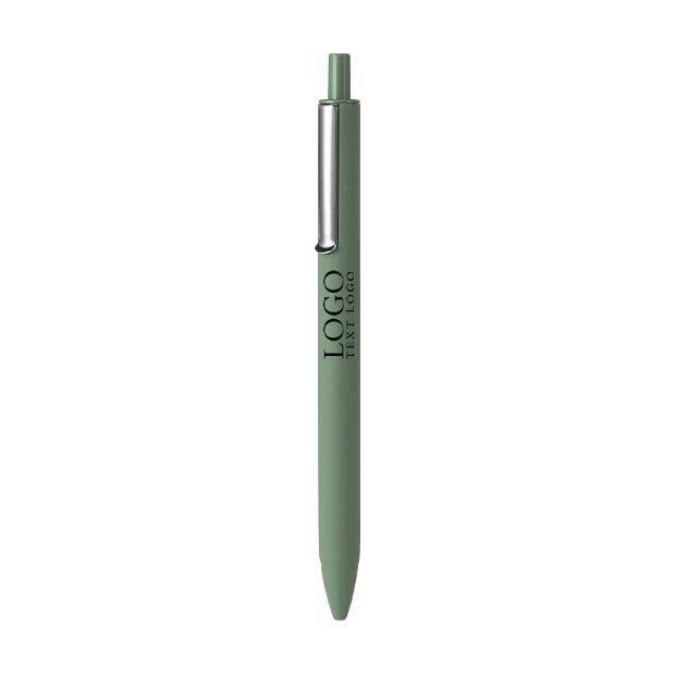 Click Gel Pen with Metal Clip