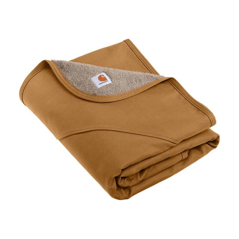 Sherpa-Lined Blanket