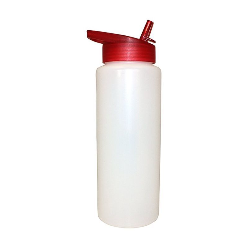 32 oz Sports Bottle with Straw Cap Lid