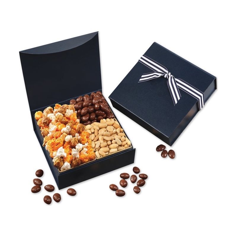 Navy Magnetic Closure Sweet and Salty Assortment