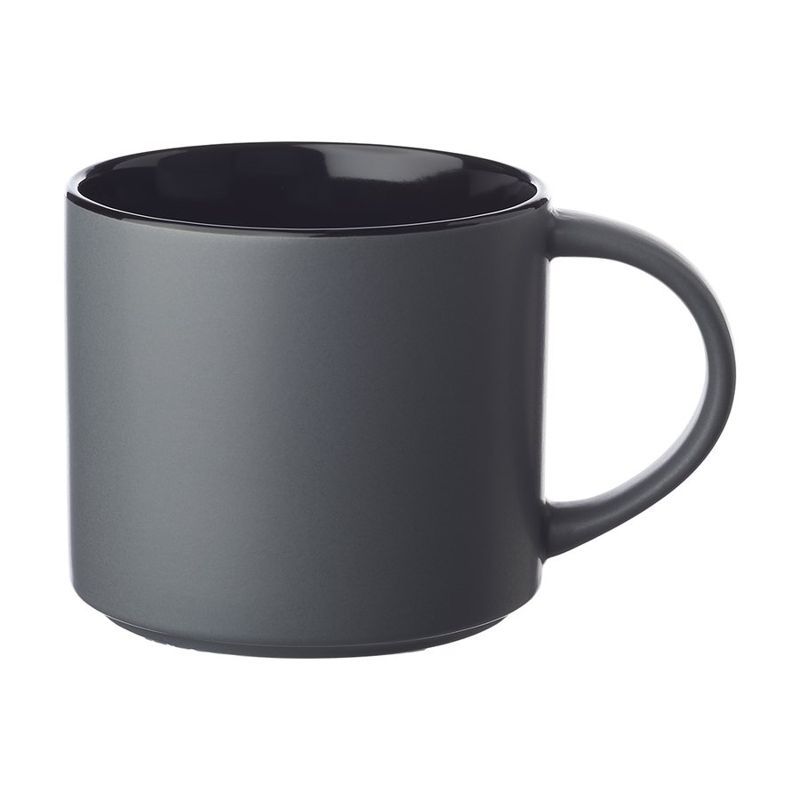 Matte Stackable Ceramic Mug, 16 oz