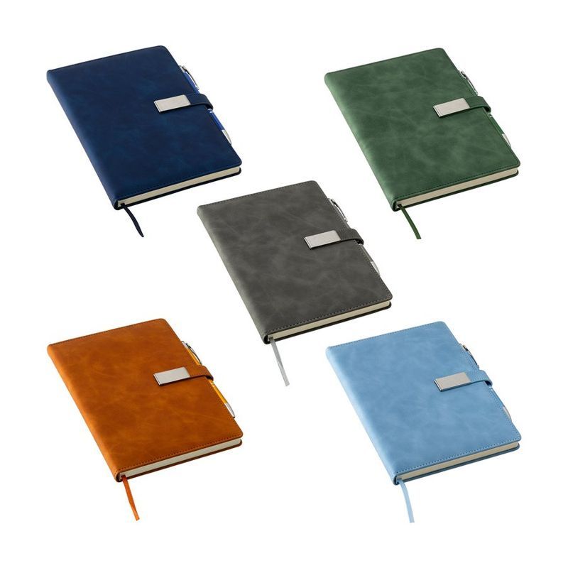 Thesis Hardcover Journal With Magnetic Closure and Pen
