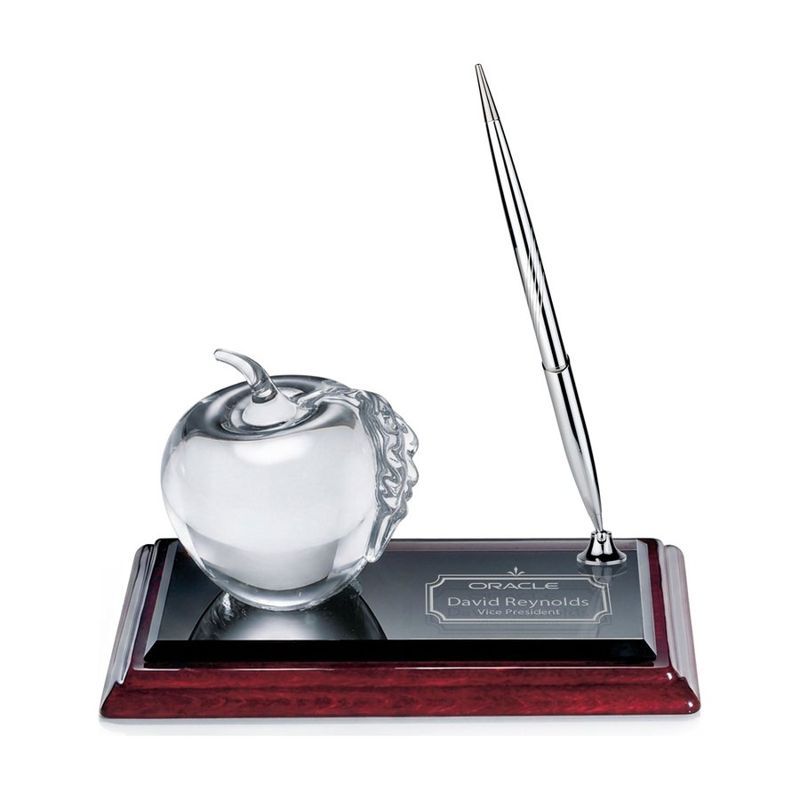 Apple on Albion Pen Set, Chrome