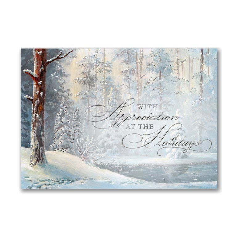 Frosty Appreciation Holiday Card