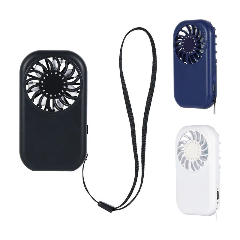 Squall Ultra Mini High-Speed Rechargeable Fan with Lanyard