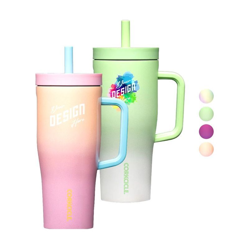 Corkcicle 22 oz Triple Cruiser Tumbler with Leakproof Lid