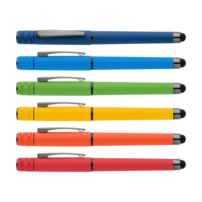 Tavi Recycled Fidget Spinner Stylus Gel Pen