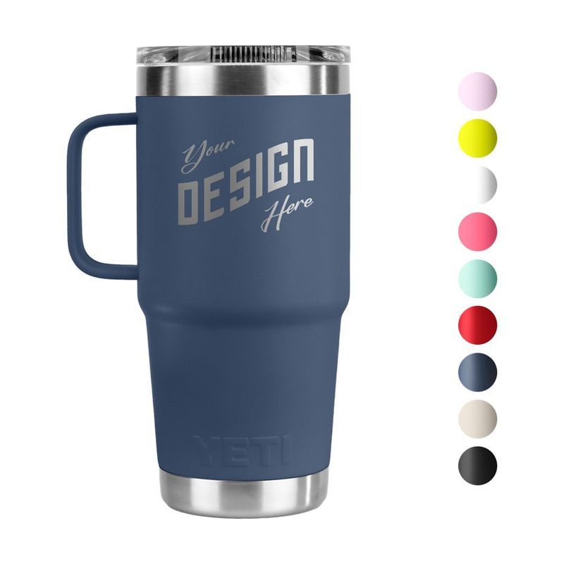 20 oz YETI Insulated Travel Mug with Handle