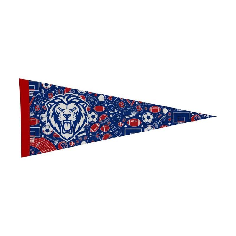 4 x 10 Sublimated Felt Mini Pennant