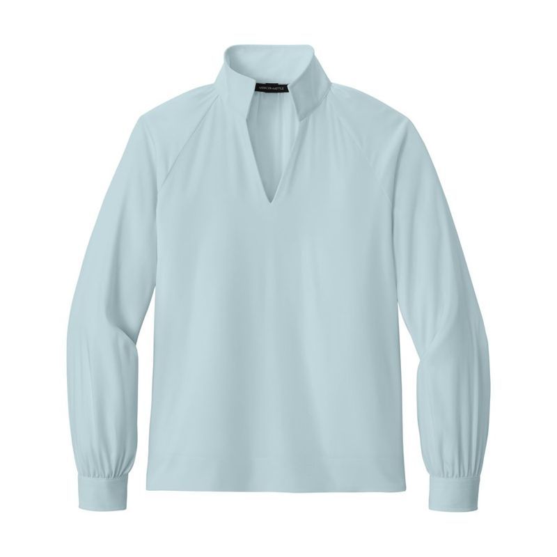 Women's Long Sleeve Buttery Soft Popover Blouse