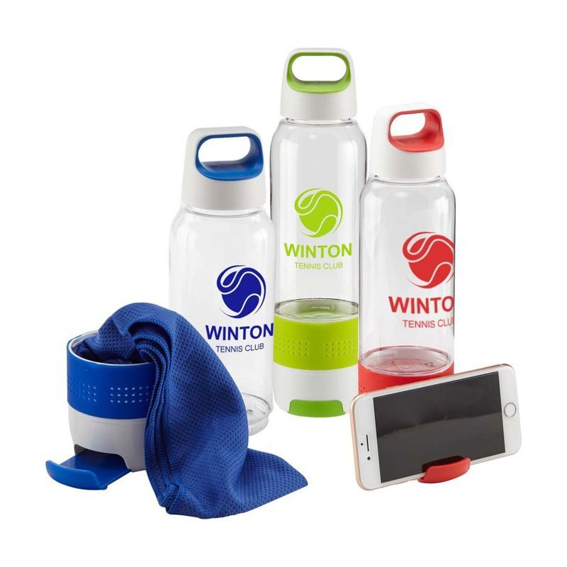 17 Oz Tritan Bottle with Cooling Towel