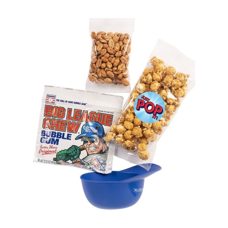 Take Me Out to the Ball Game Helmet Snack Kit