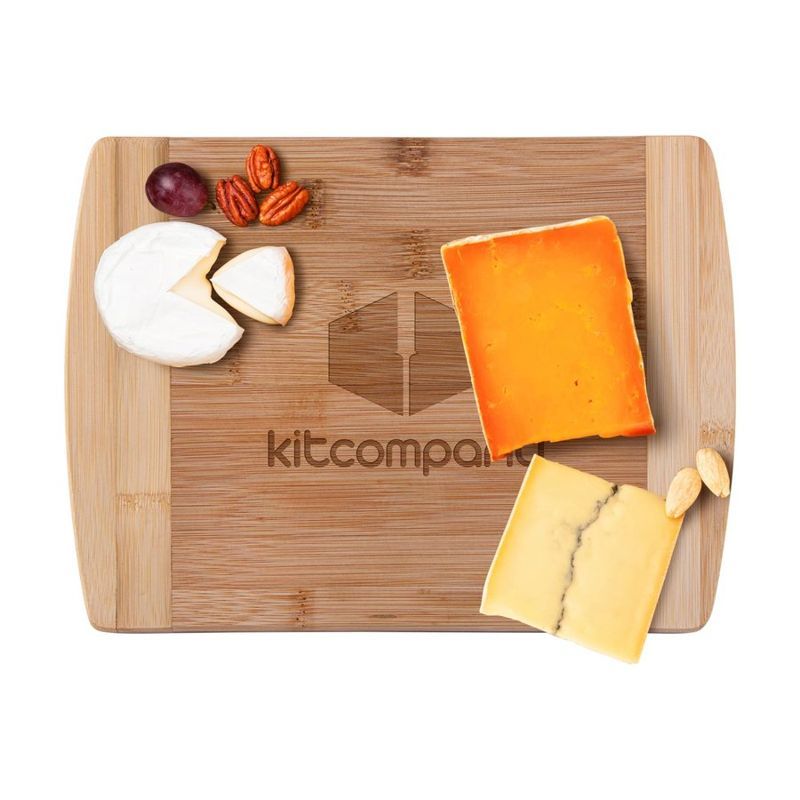 Brisbane 11-Inch Two-Tone Deluxe Bamboo Cutting Board