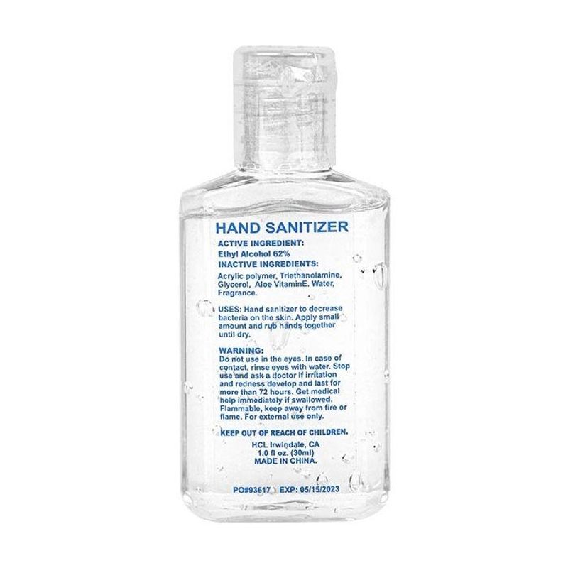 1 oz. Hand Sanitizer Gel