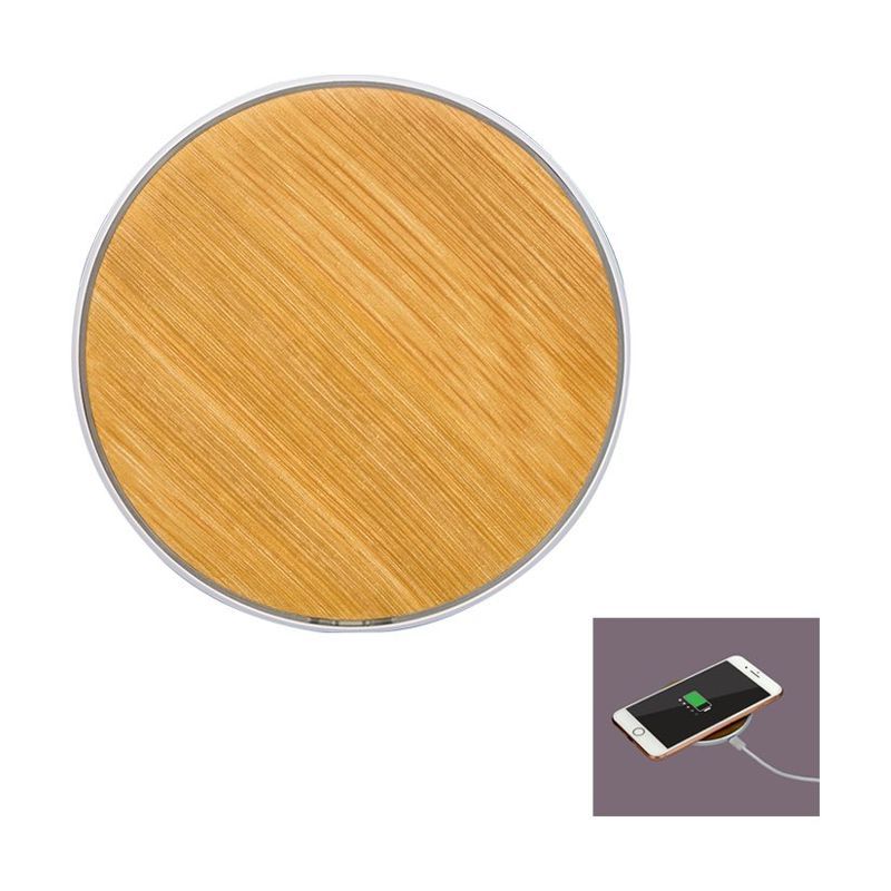 Bamboo Print Wireless Charger