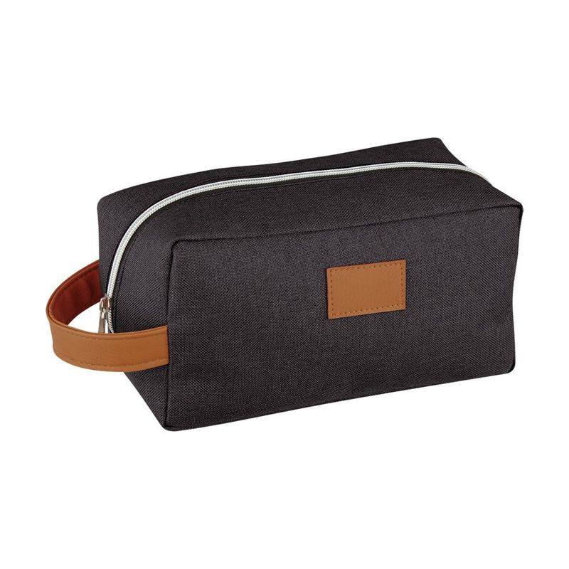 Heathered Recycled Toiletry Bag