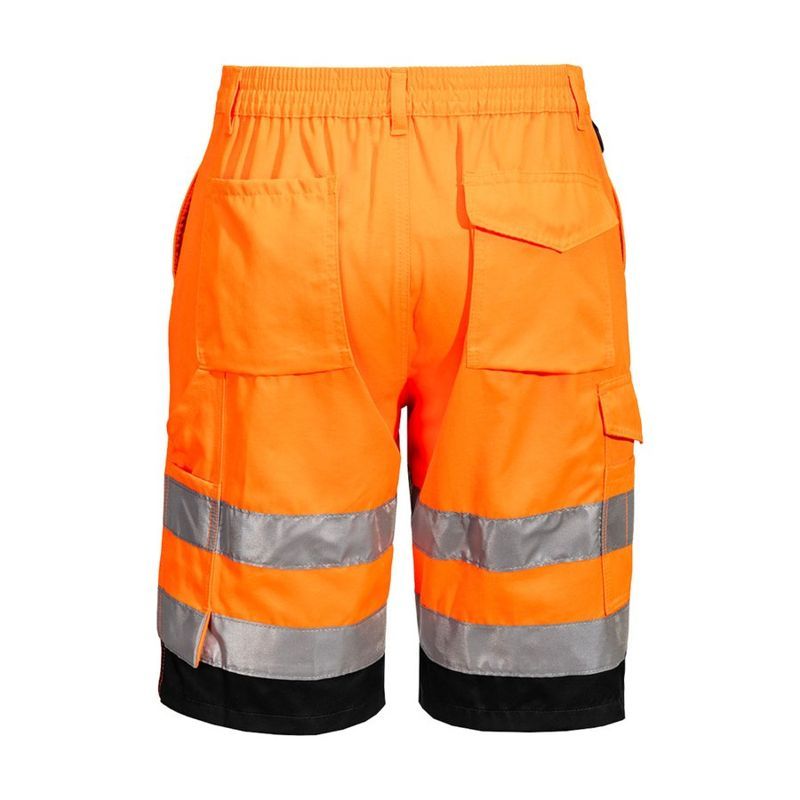 Portwest Stain Resistant Hi-Vis Lightweight Shorts