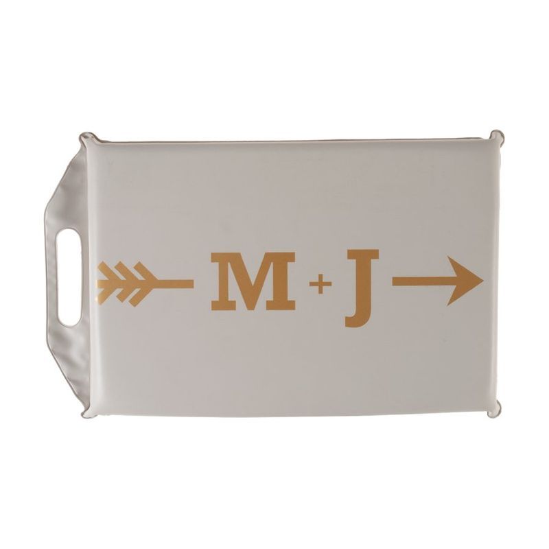 10" x 15" Custom Wedding Seat Cushion