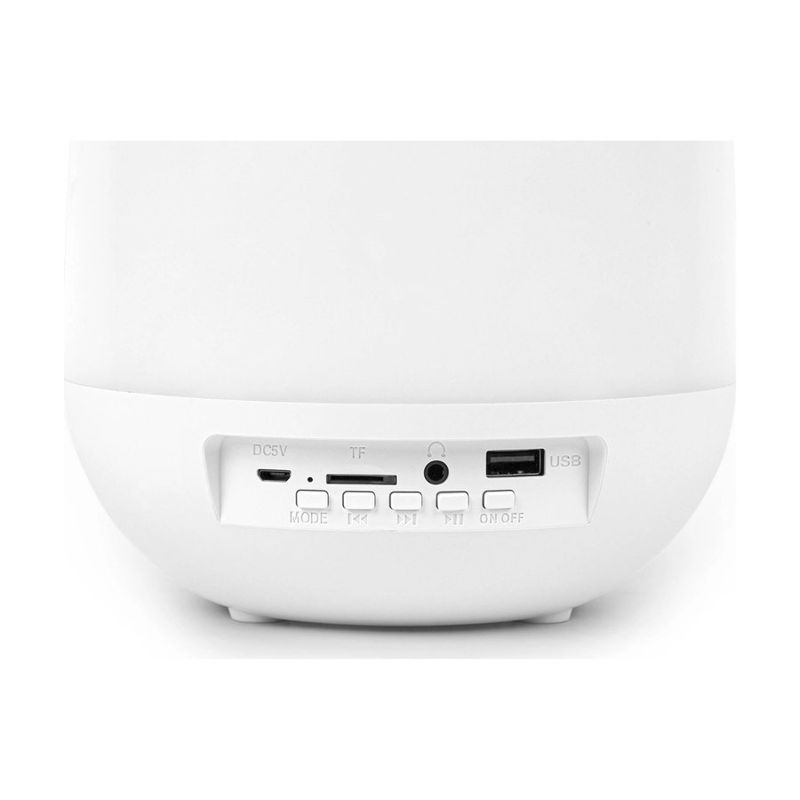10-Watt Bluetooth Light-Up Speaker with Carrying Handle