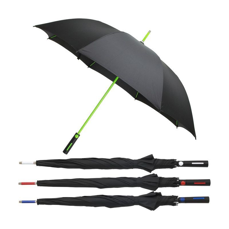 Parkside Auto-Open Umbrella with Contrasting Frame
