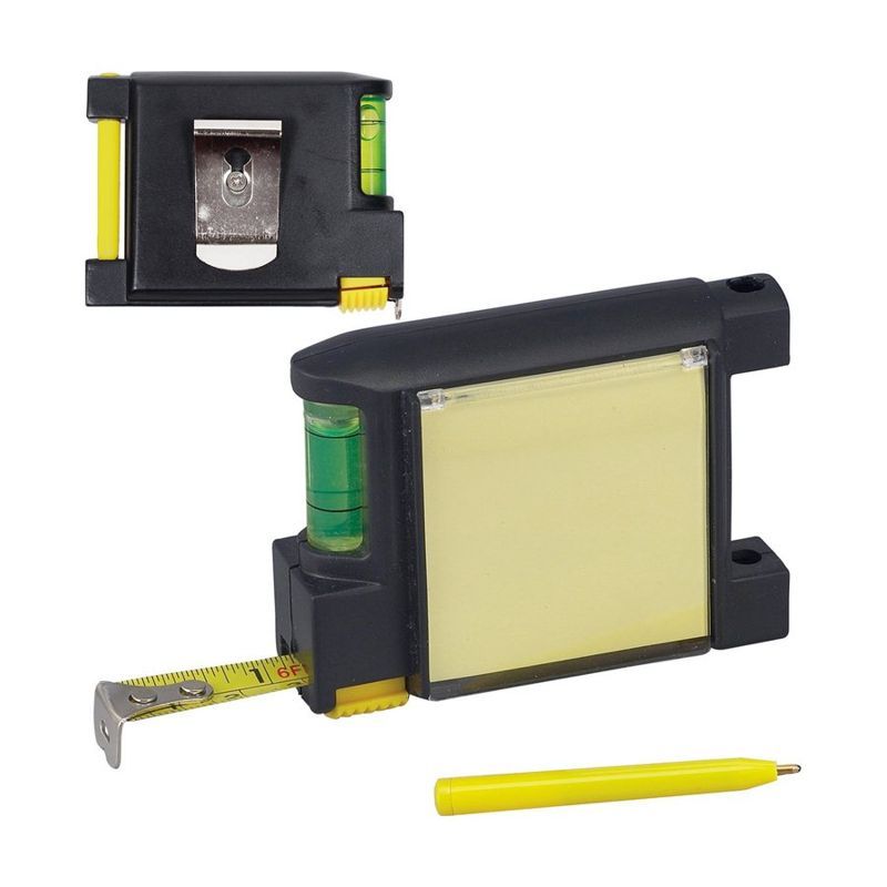 Level Notepad Tape Measure