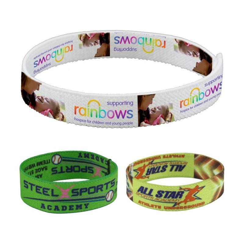 Wrist Twist 1 in Stretch Sublimated Wristband