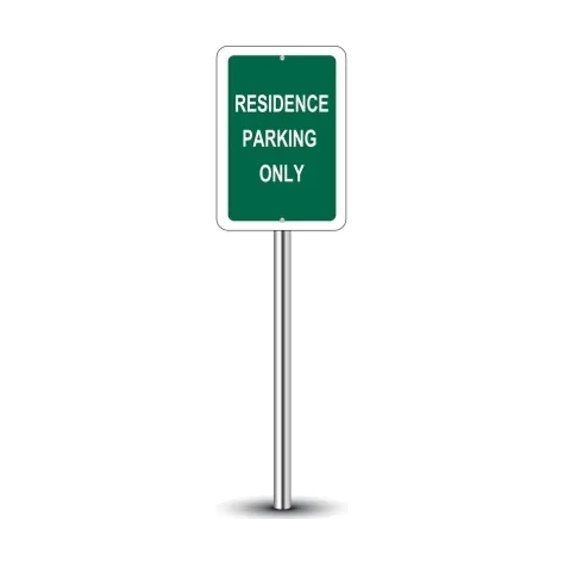 Reserved Parking Sign 1 ft x 1 ft