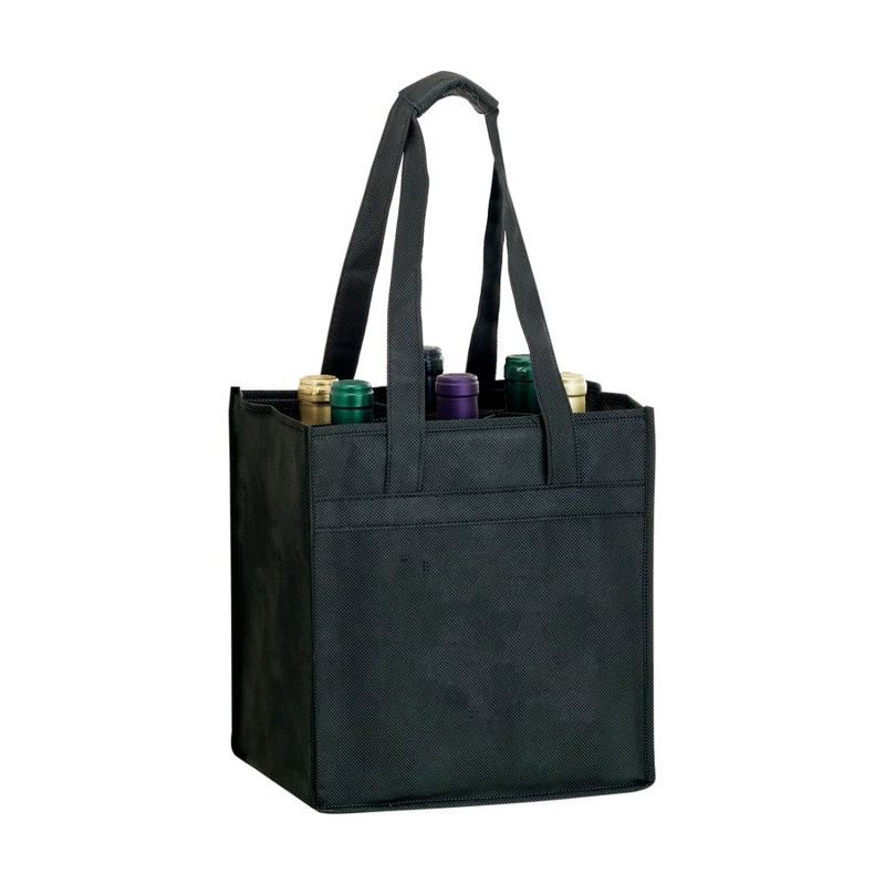 Non-Woven 6 Bottle Wine Bag