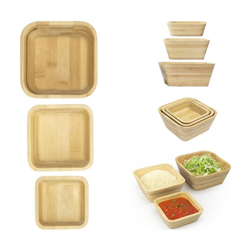 Bamboo Nesting Bowl Set