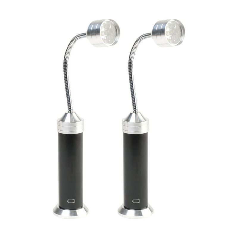 2-Piece Magnetic LED Grill Lights
