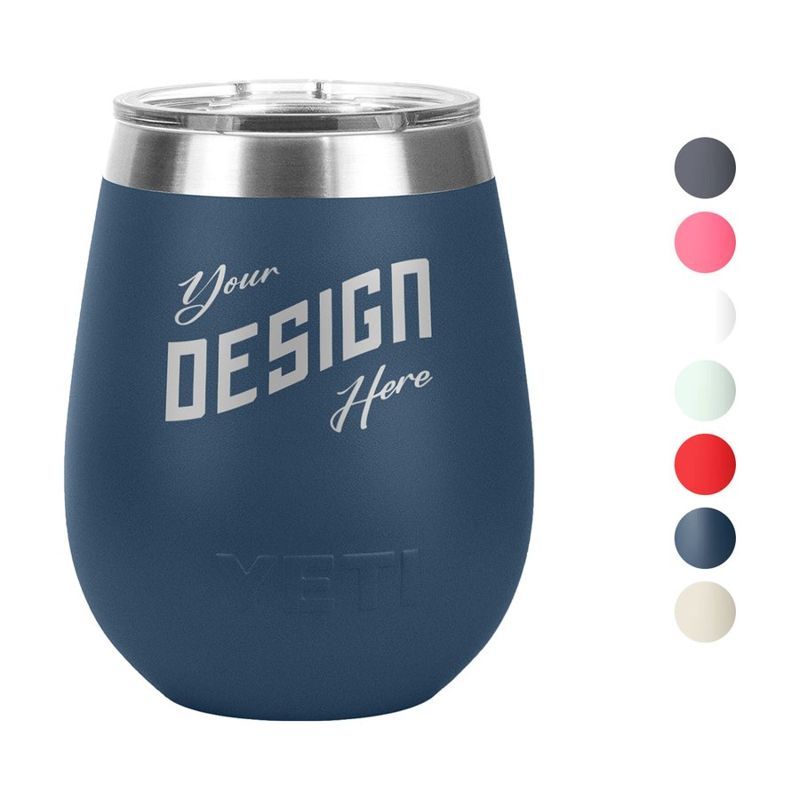 YETI 10 oz Stainless Ceramic-Lined Insulated Wine Tumbler